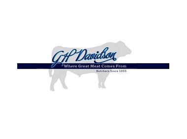 G.H Davidson Butchers brand logo