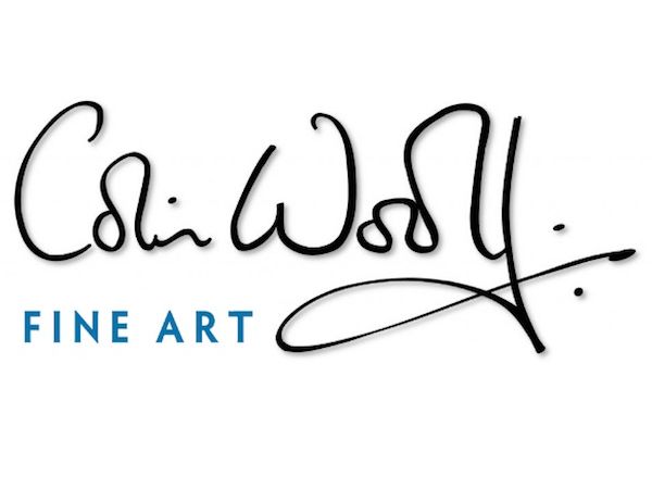 Colin Woolf Fine Art brand logo