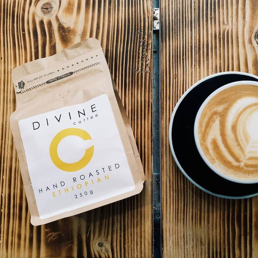 Divine Coffee lifestyle logo