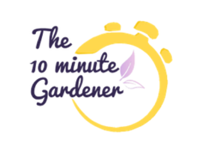 The 10 Minute Gardener brand logo