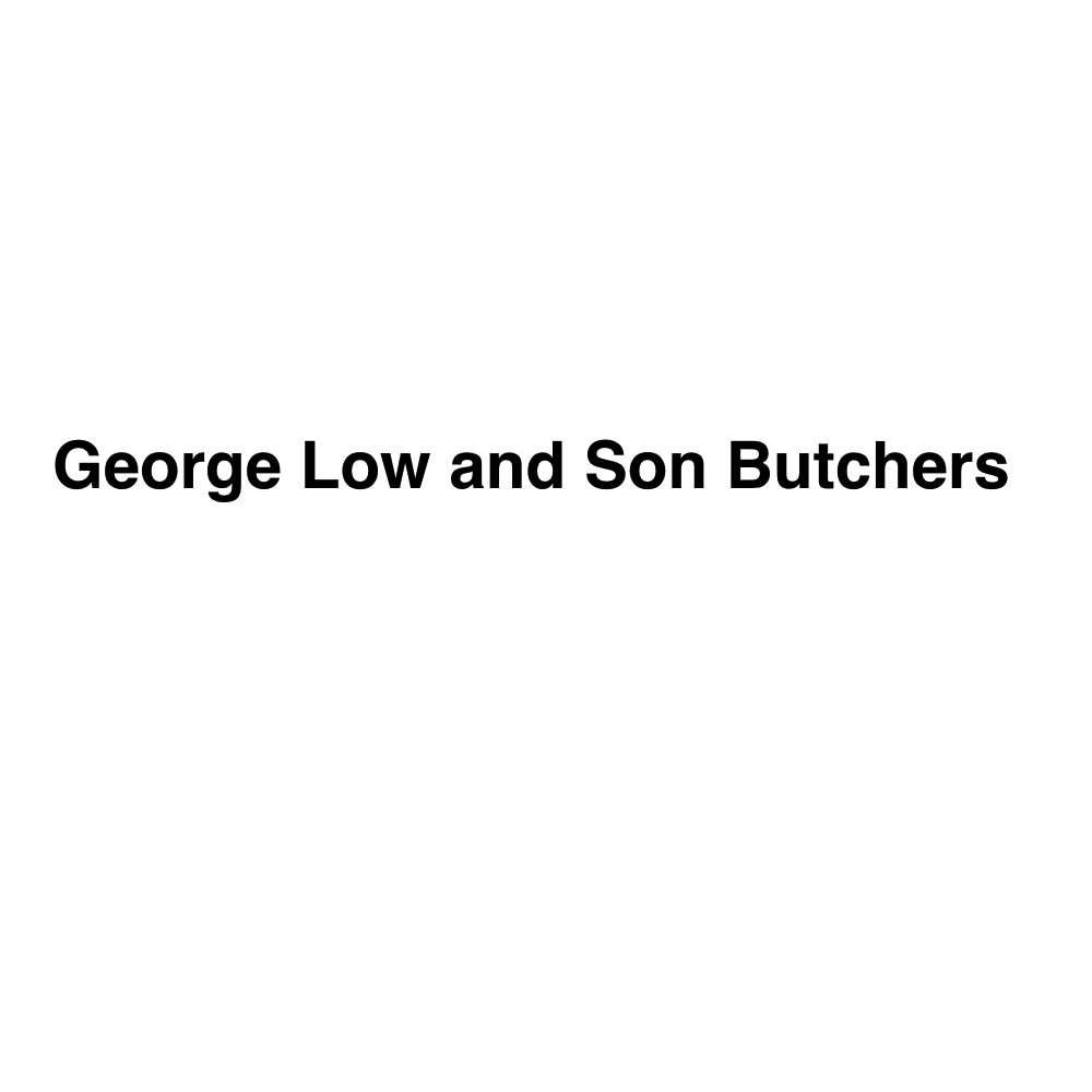 George Low & Son Butchers brand logo