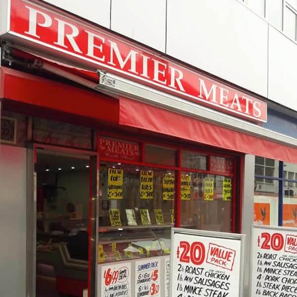 Premier Meats Belfast lifestyle logo