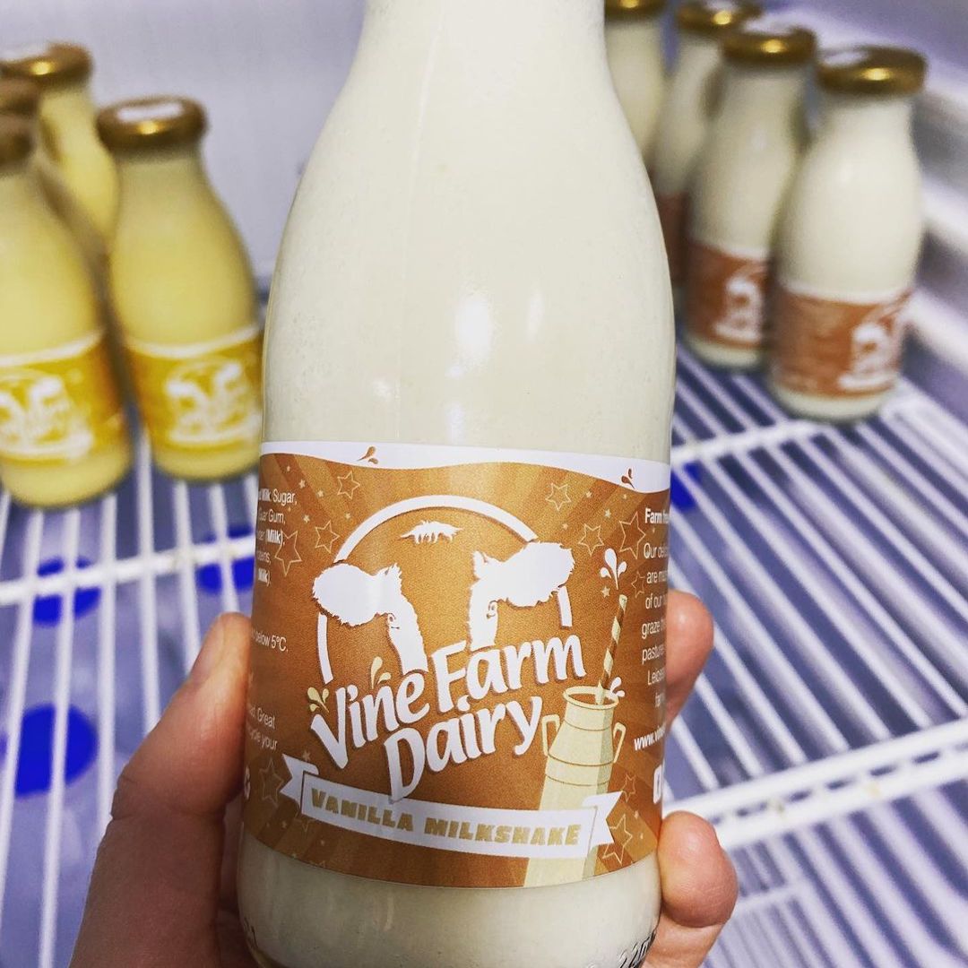 Vine Farm Dairy lifestyle logo