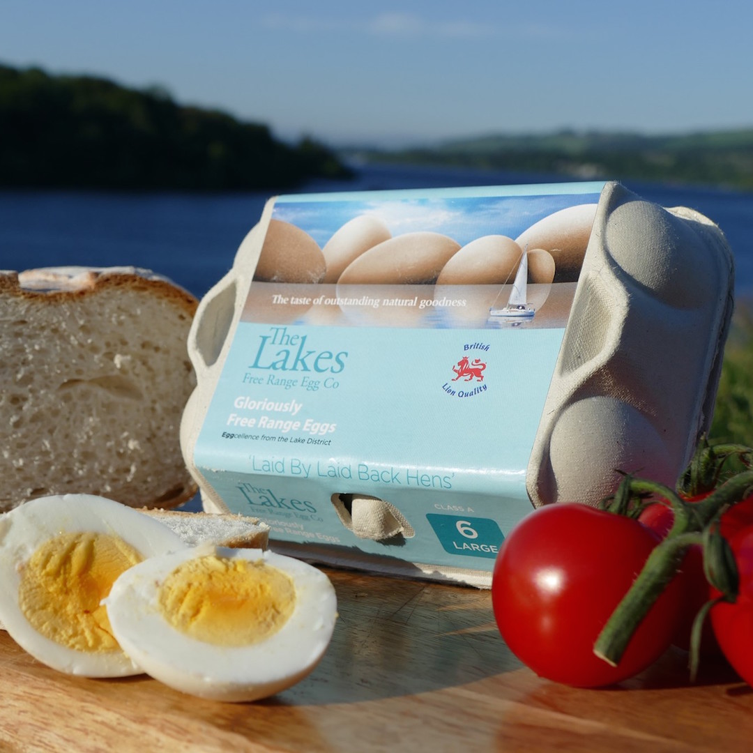 The Lakes Free Range Egg Company lifestyle logo