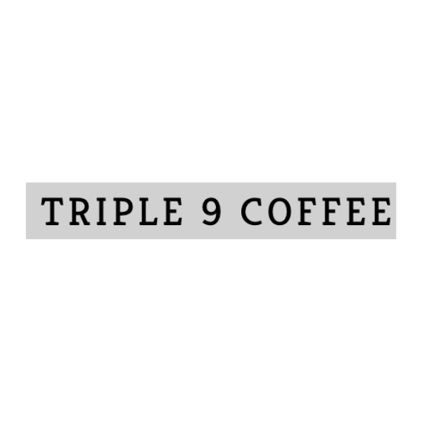 Logo representing Triple 9 Coffee - a proud contributor to UK-made products on YouK.