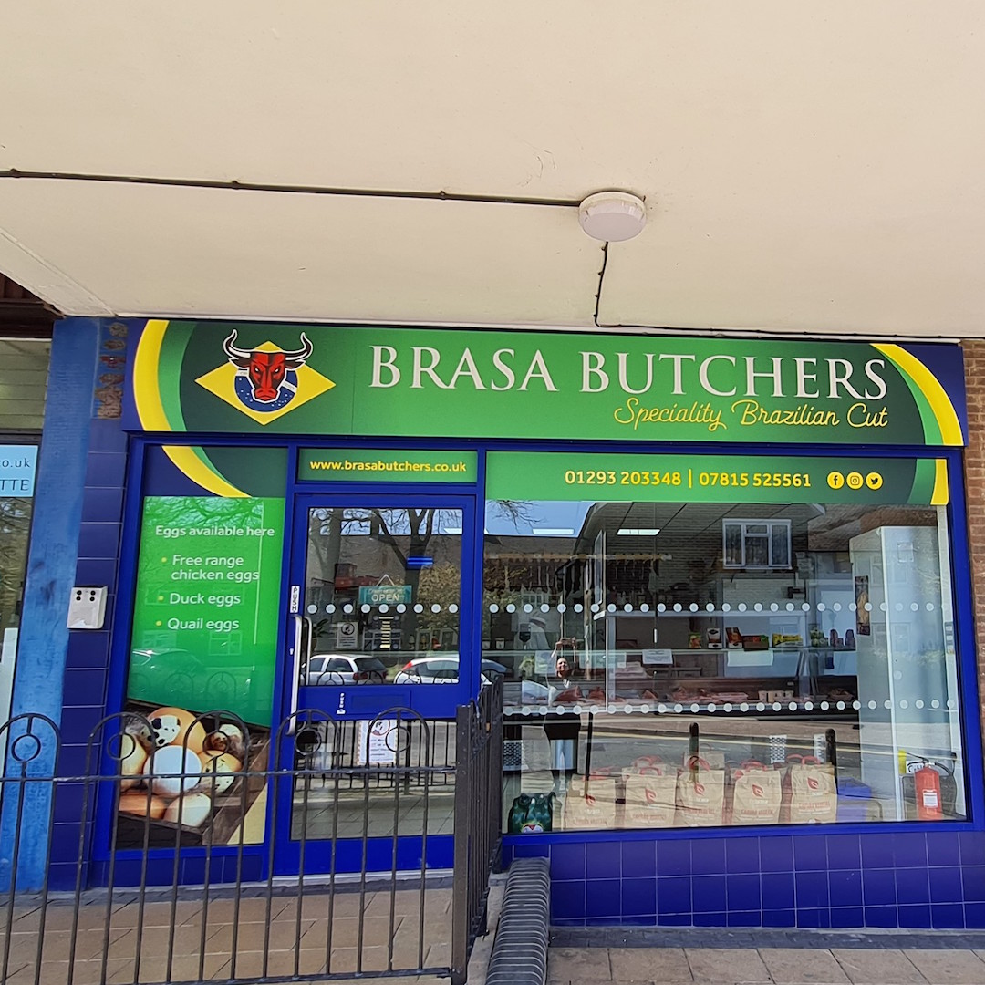Brasa Butchers lifestyle logo
