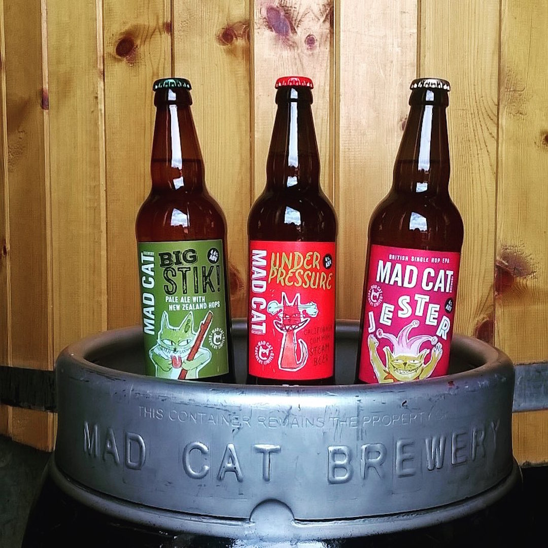 Mad Cat Brewery lifestyle logo