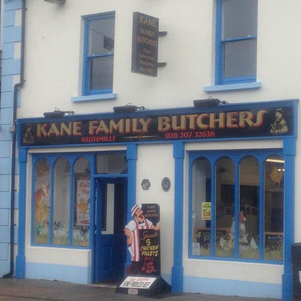 Kane Family Butchers lifestyle logo