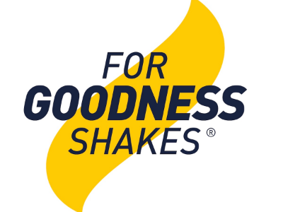 For Goodness Shakes brand logo