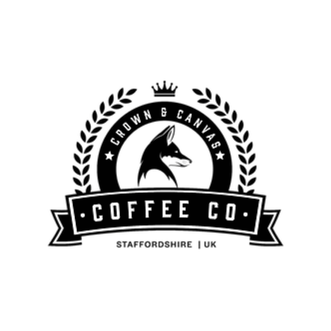 Crown & Canvas Coffee Co brand logo