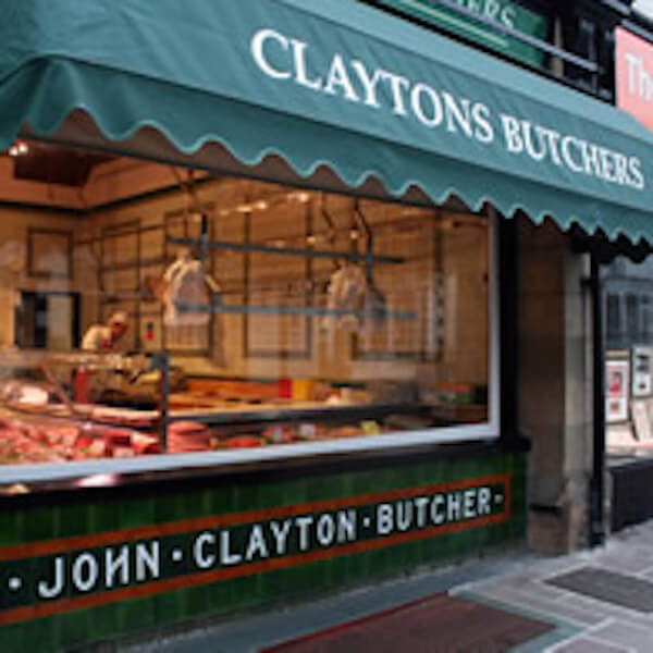 Clayton's Butchers lifestyle logo