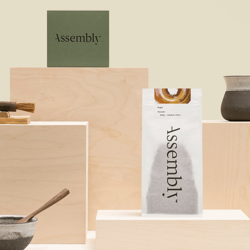 Assembly Coffee lifestyle logo