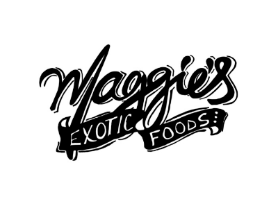 Maggie's Exotic Foods brand logo