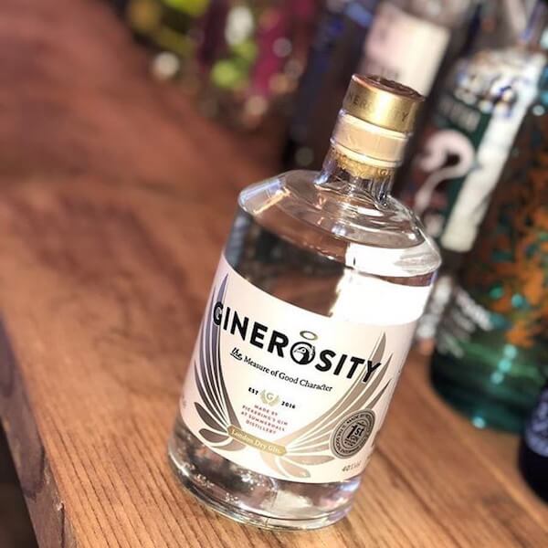 Ginerosity Gin lifestyle logo