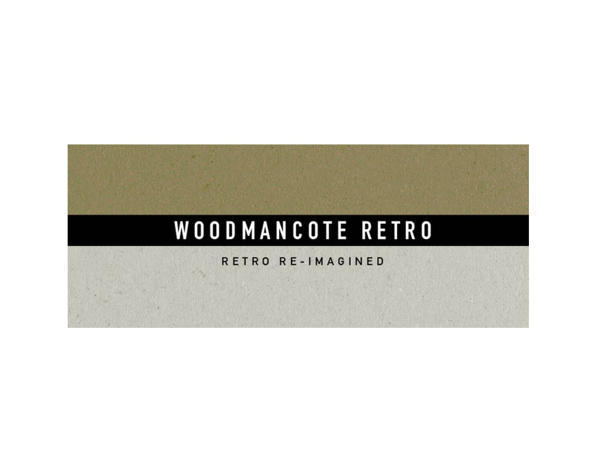 Woodmancote Retro brand logo