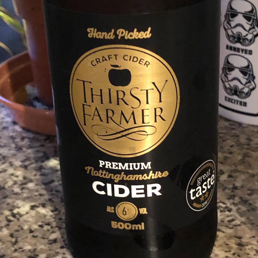 Thirsty Farmer Cider lifestyle logo