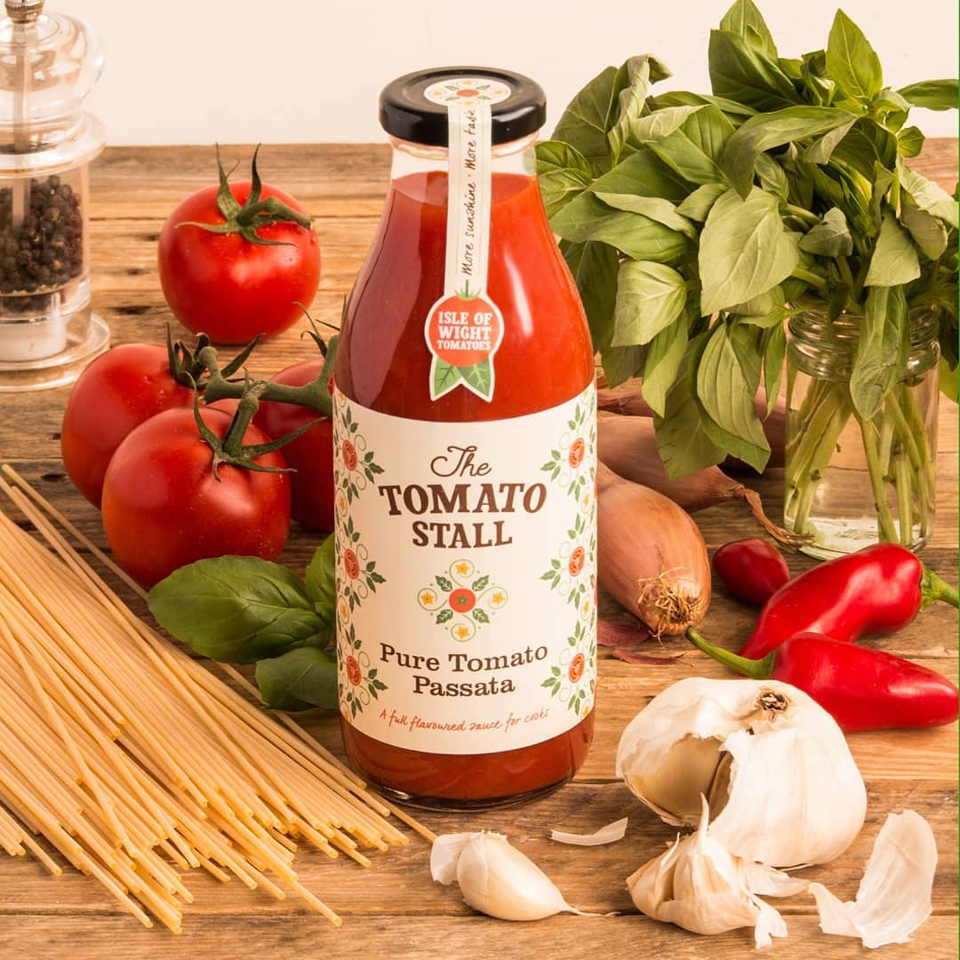 The Tomato Stall lifestyle logo