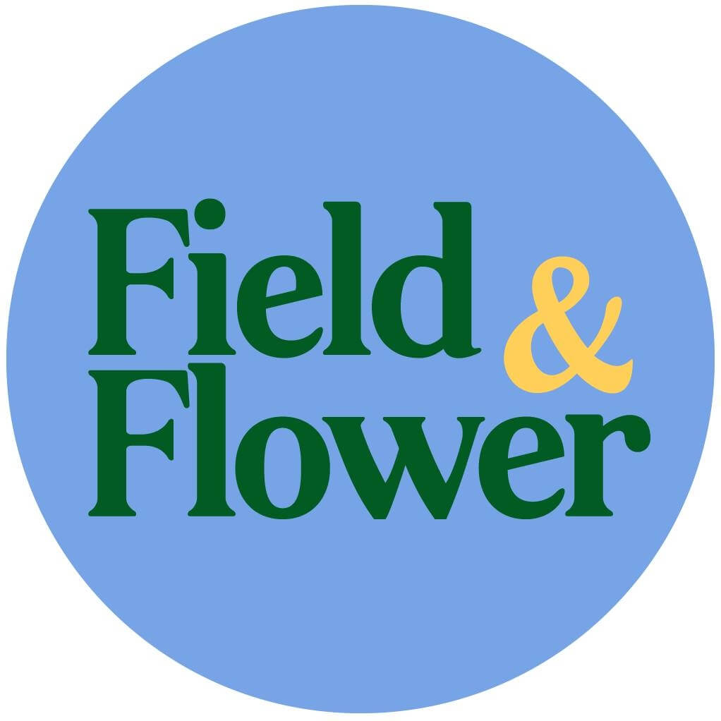 Logo representing Field & Flower - a proud contributor to UK-made products on YouK.