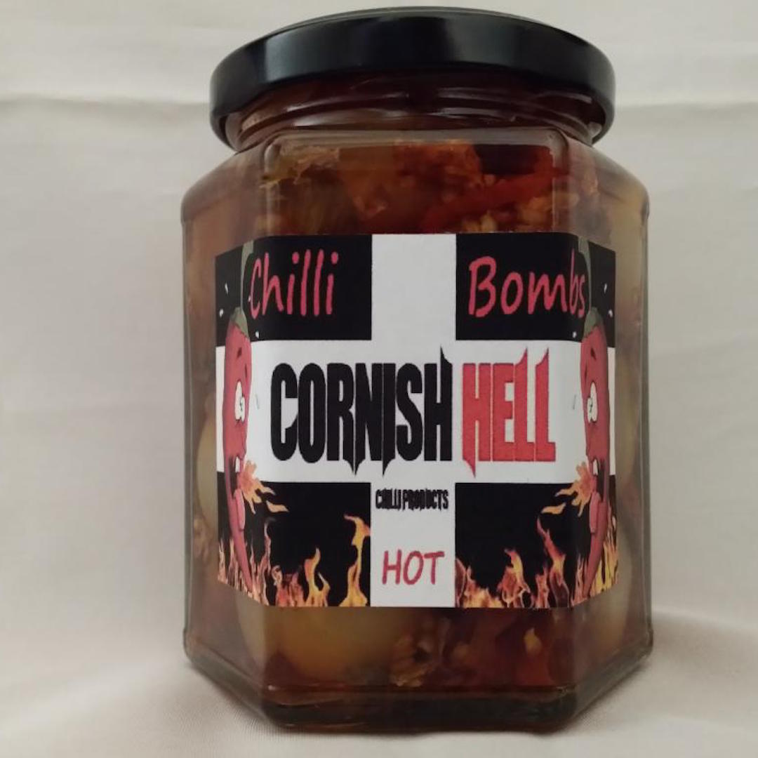 Cornish Hell Chilli Products lifestyle logo