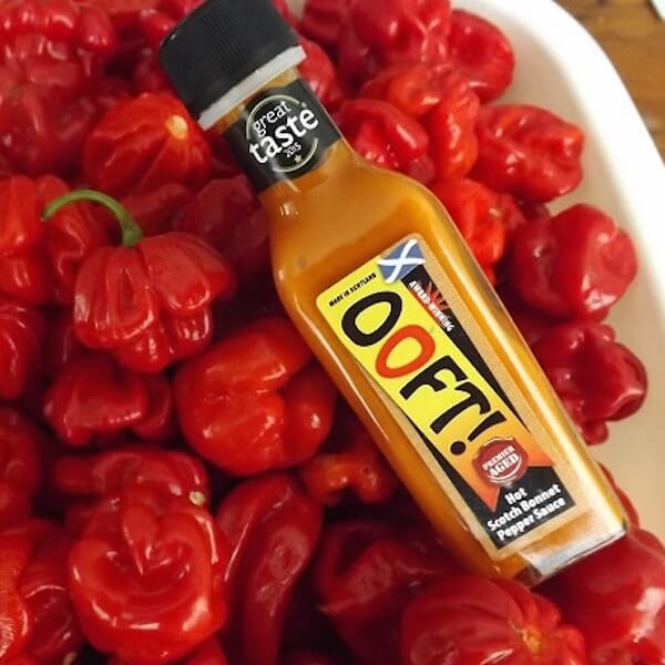 Ooft! Hot Sauce lifestyle logo