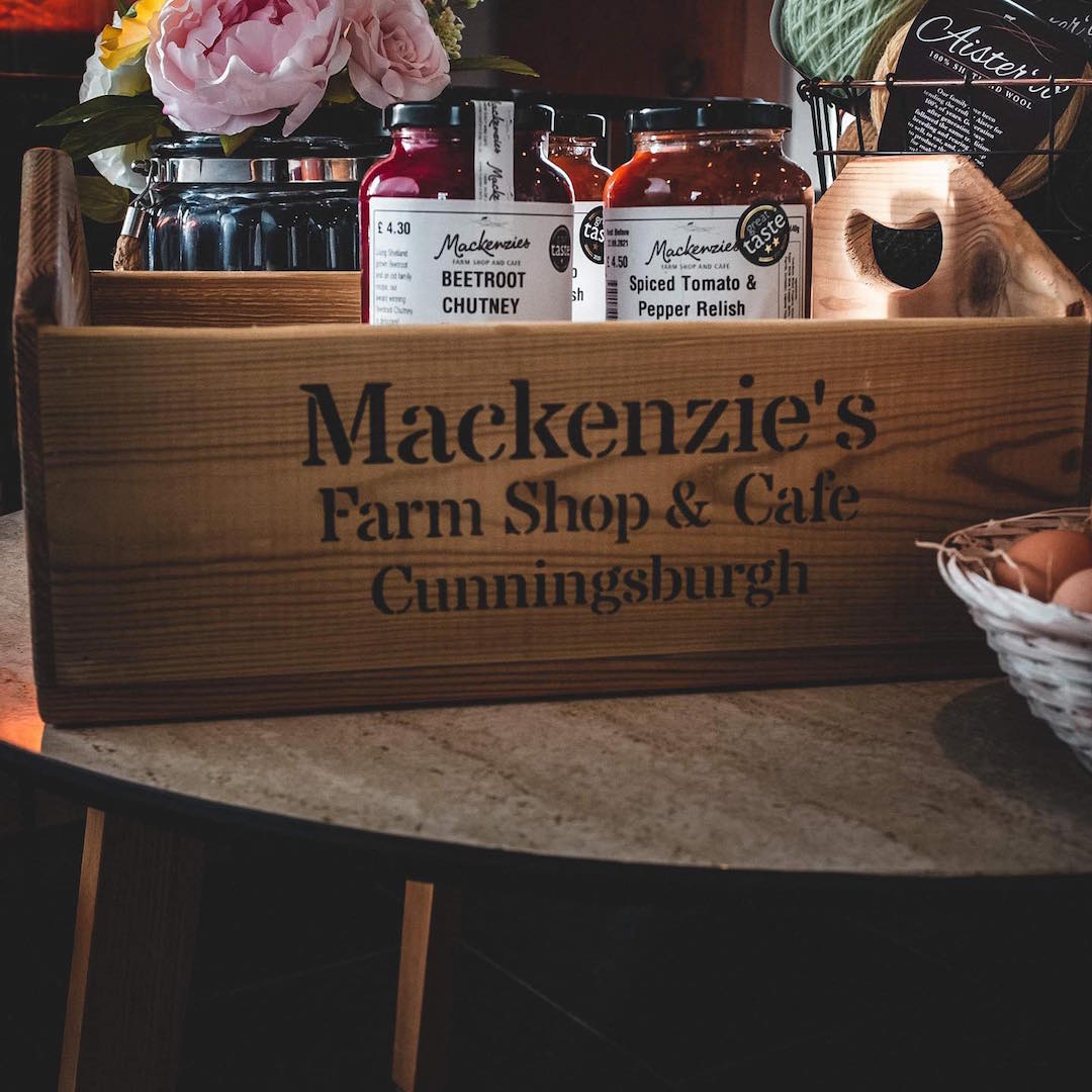 Mackenzie's Farm Shop lifestyle logo