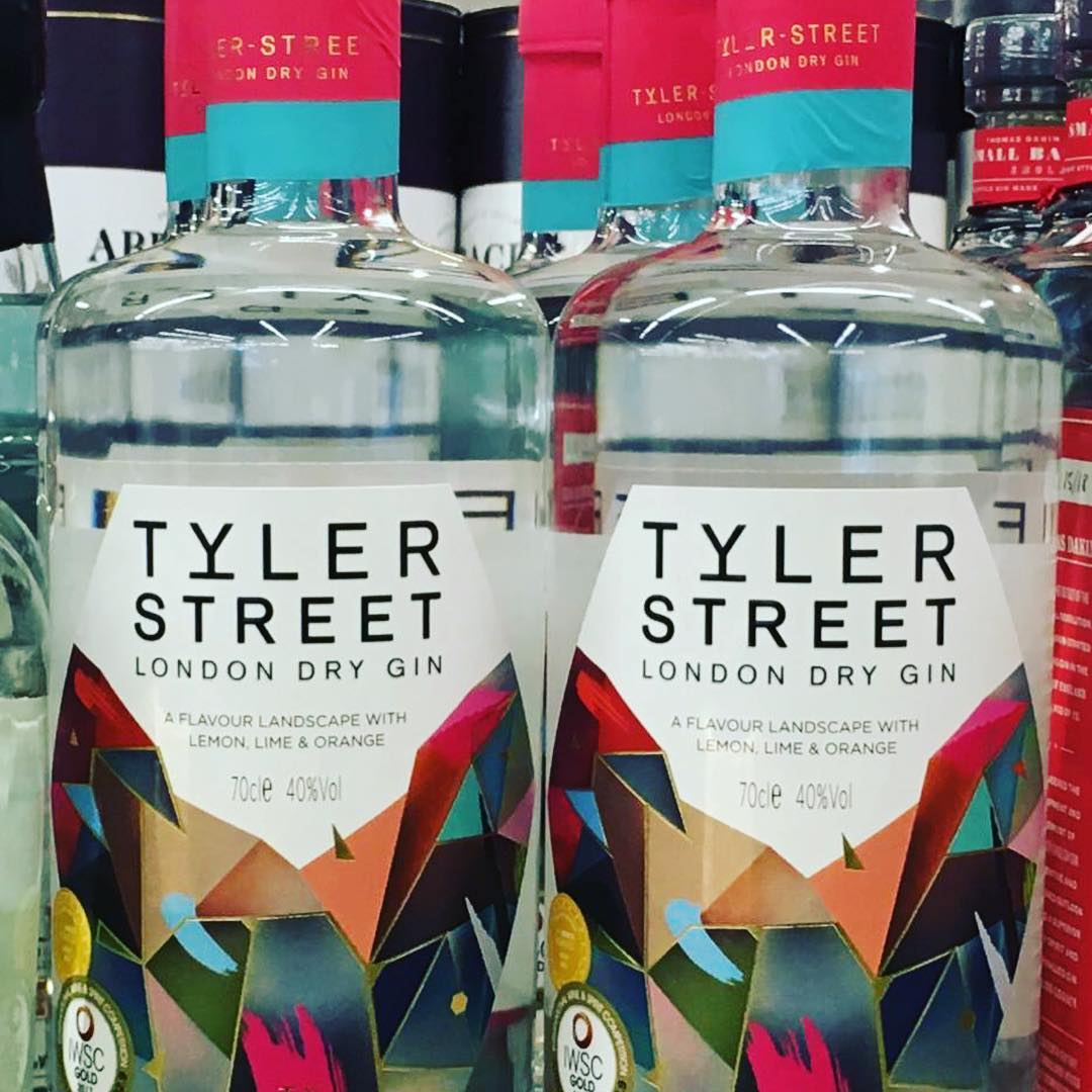 Tyler-Street Gin lifestyle logo