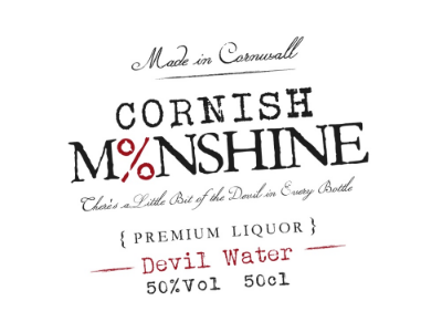 The Cornish Moonshine Co brand logo