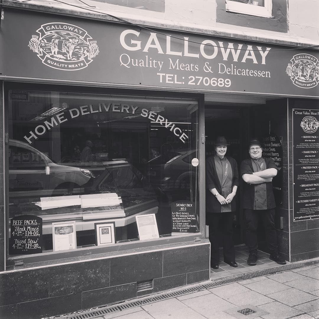 Galloway Quality Meats lifestyle logo