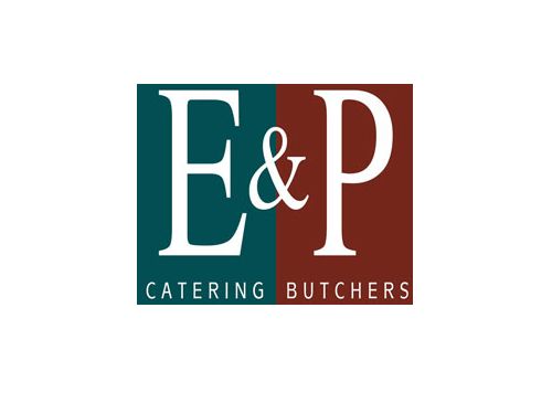 E & P Catering Butchers brand logo