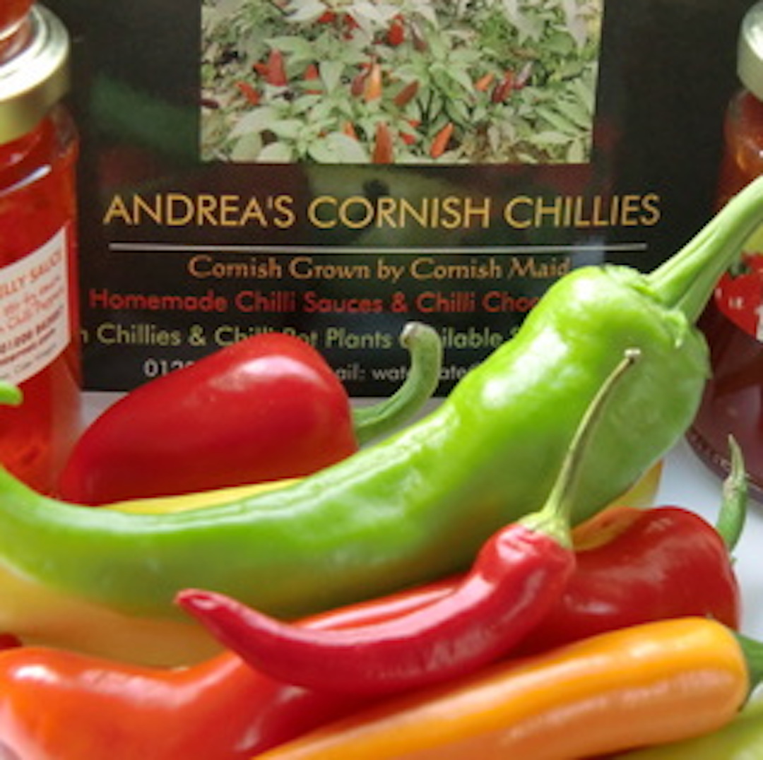 Andrea's Cornish Chillies promotional image
