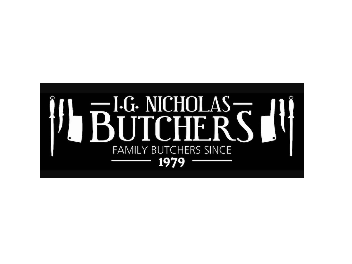 I.G Nicholas Butchers brand logo