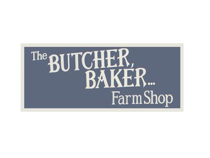 The Butcher Baker Farm Shop brand logo