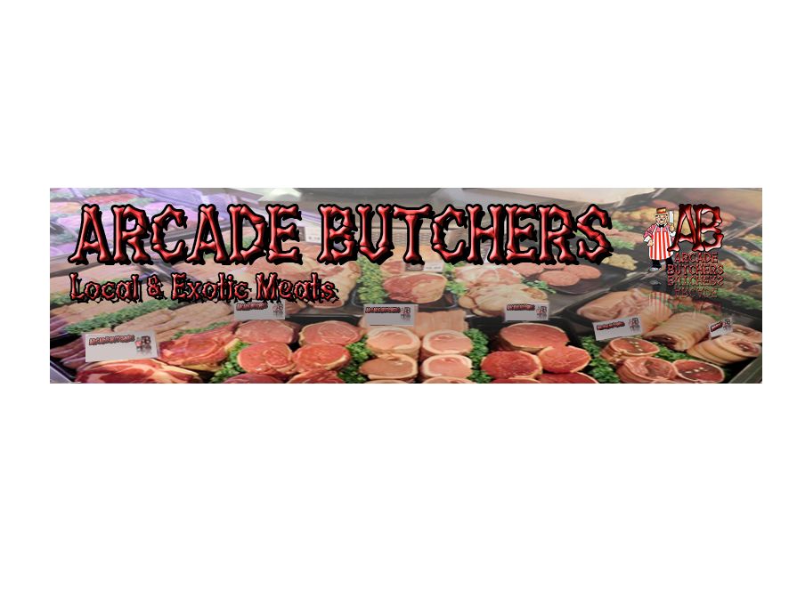 Arcade Butchers brand logo