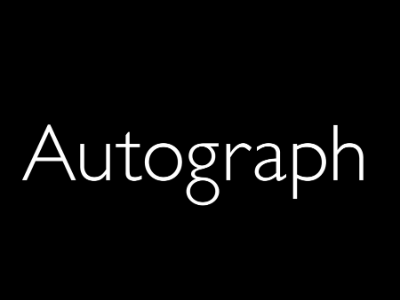 Autograph brand logo