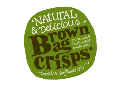 Brown Bag Crisps brand logo