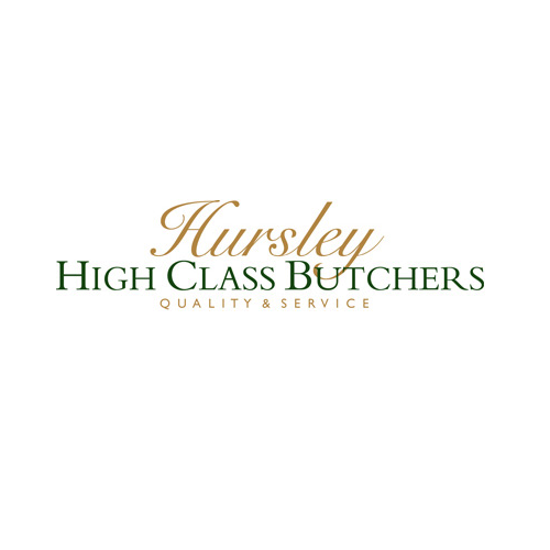 Hursley High Class Butchers brand logo