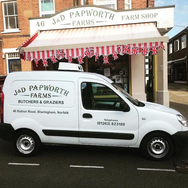 J & D Papworth Farms lifestyle logo