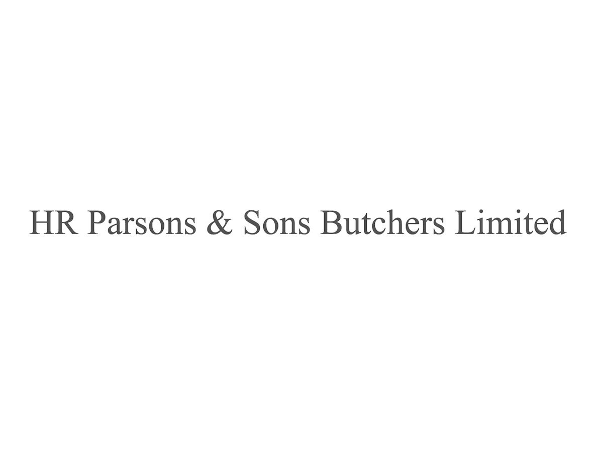 HR Parsons & Sons Butchers brand logo