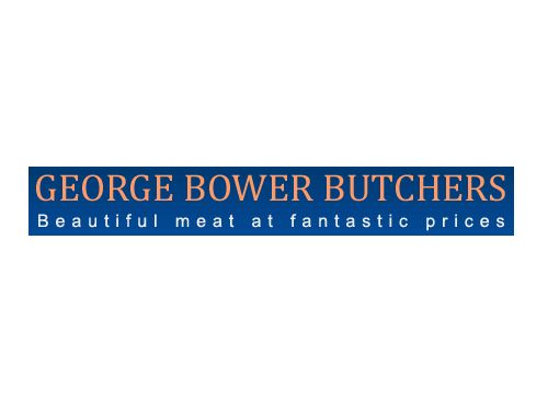 George Bower Butchers brand logo