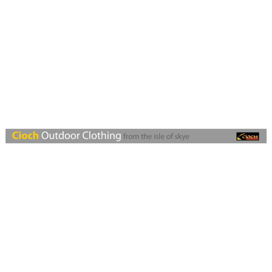 Logo representing Cioch Outdoor Clothing - a proud contributor to UK-made products on YouK.