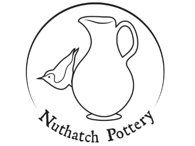 Nuthatch Pottery brand logo