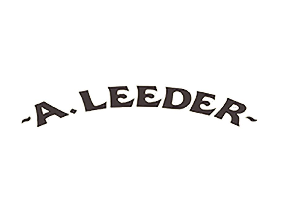 A. Leeder Butchers brand logo