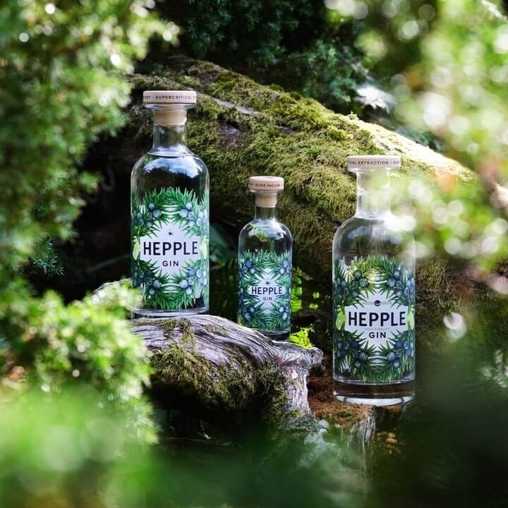 Hepple Spirits Co. lifestyle logo