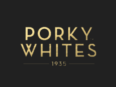 Porky Whites brand logo