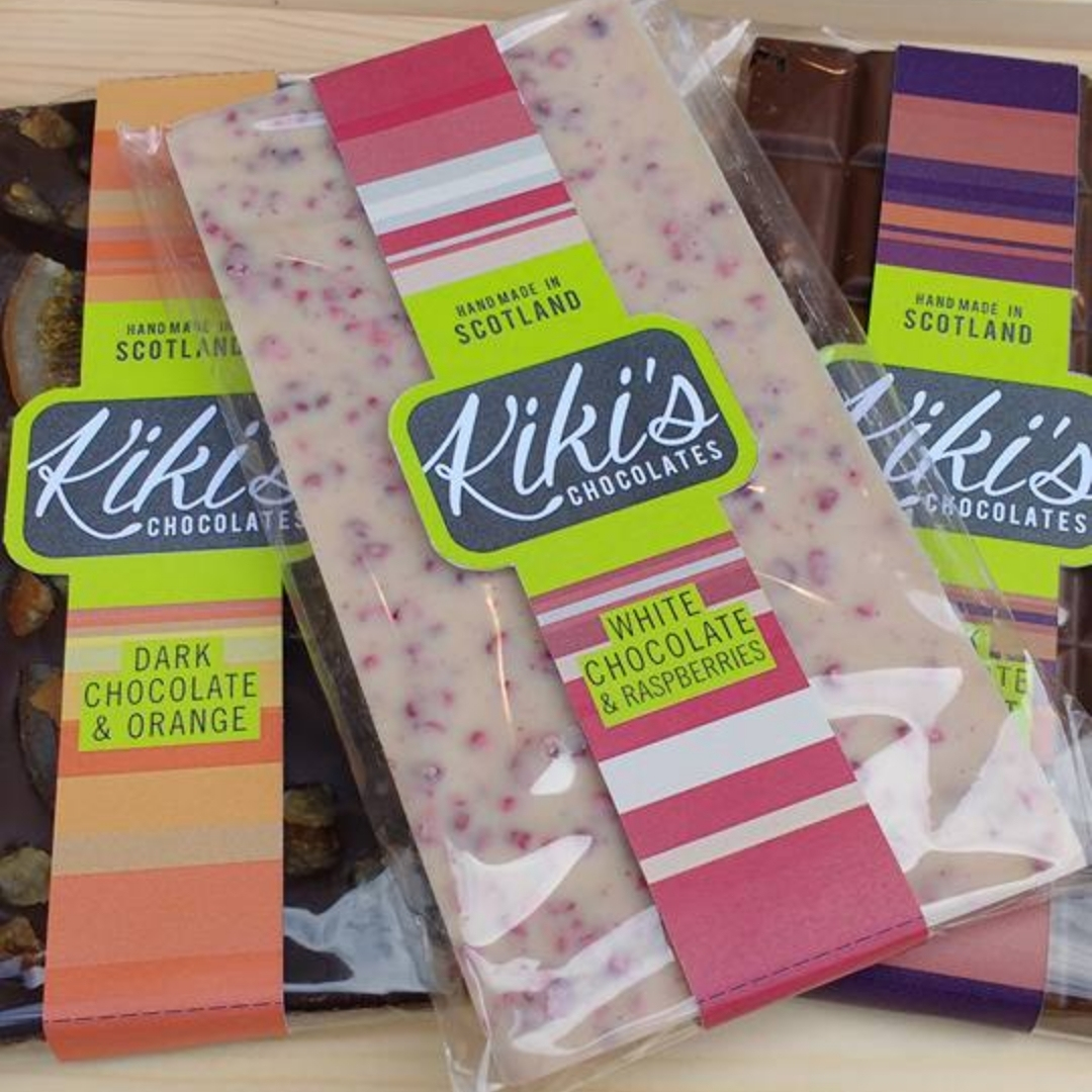 Kiki's Chocolates lifestyle logo