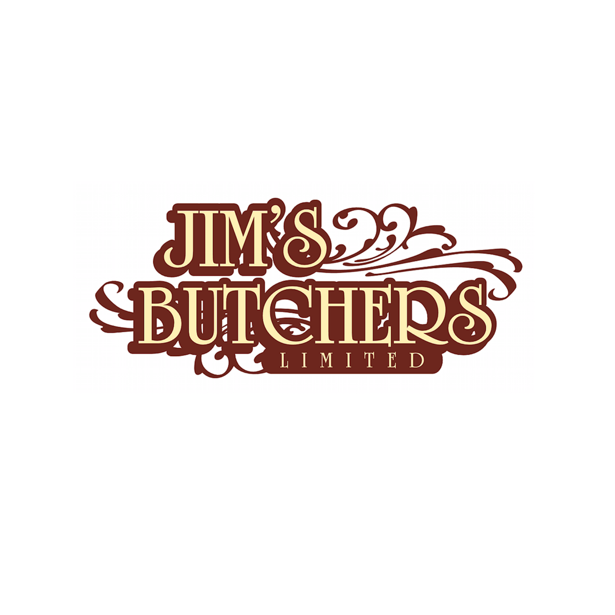 Jim's Butchers brand logo