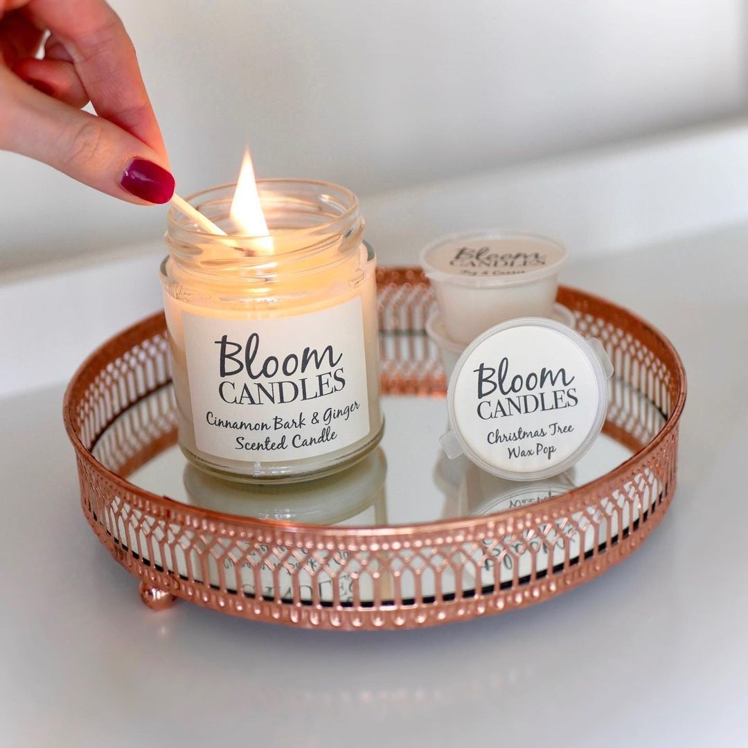 Bloom Candles lifestyle logo