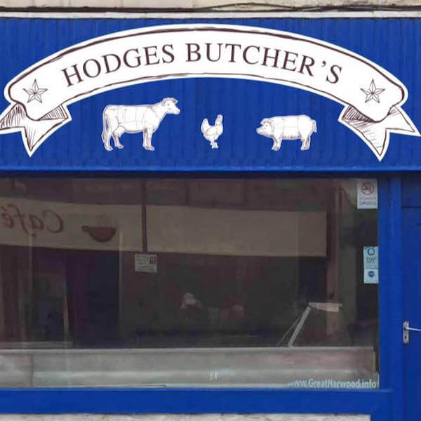 Hodges Butchers lifestyle logo
