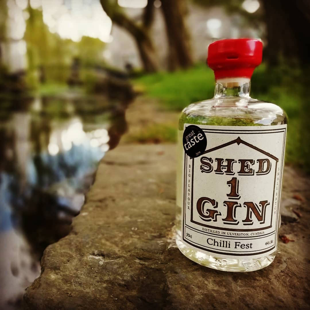 Shed 1 Distillery lifestyle logo