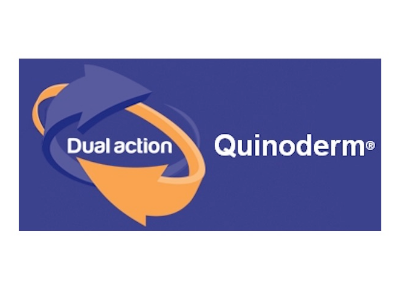 Quinoderm brand logo
